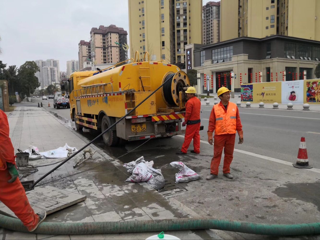 振安排污管道清淤-管道清洗